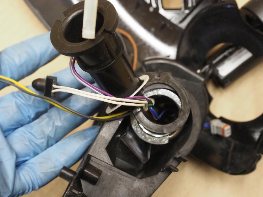 фото №14, Каркас электропроводка зеркало правый 14 pin ds ds3 crossback opel mokka b