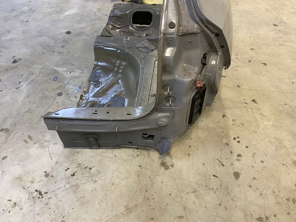 фото №6, Чверть правий задня крила поріг блок двигуна vw golf 8 viii 2020r