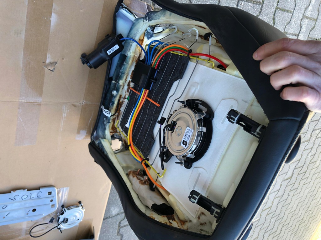 фото №5, Citroen ds7 обшивка сидіння правий перед eu шкіра