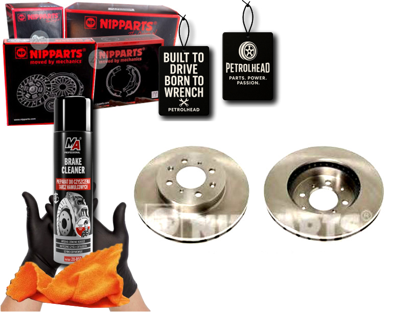 фото №1, Тормозные диски тормозные 2szt honda civic iii хэтчбек e #petrolhead pro+ kit2