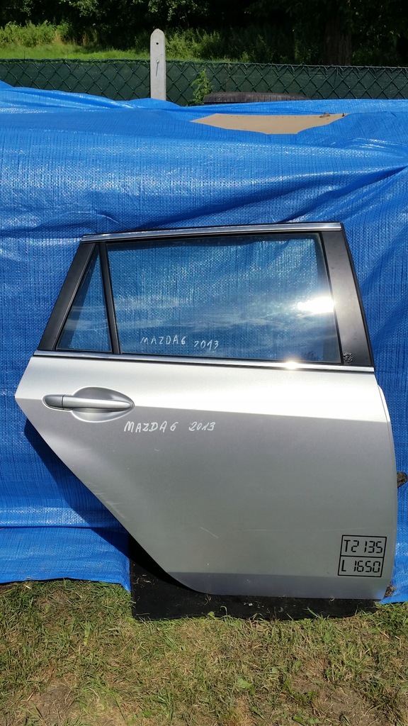фото №7, Mazda 6 lift двері ліва задня