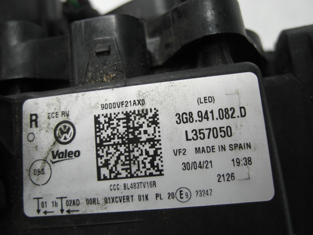 фото №5, Vw arteon lift full led лампа передняя правая