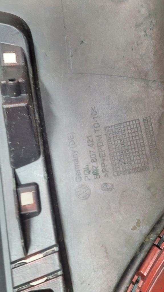 Vw golf vi 6 кабриолет  бампер задняя задний спойлер 5k7807421 Оригинал