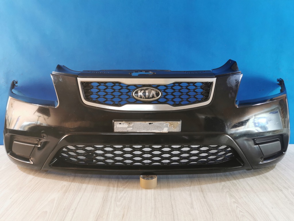 фото №1, Kia rio ii de lift бампер решётка радиатора перед передний