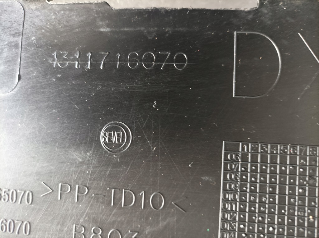 фото №7, Ducato boxer jumper молдинг крила права 1311716070