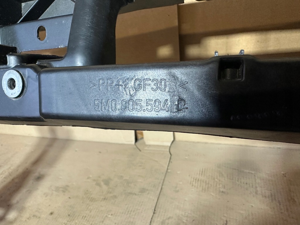 фото №13, Vw golf v 5 vi 6 plus 5m0 05-14r pas передний усилитель + балка