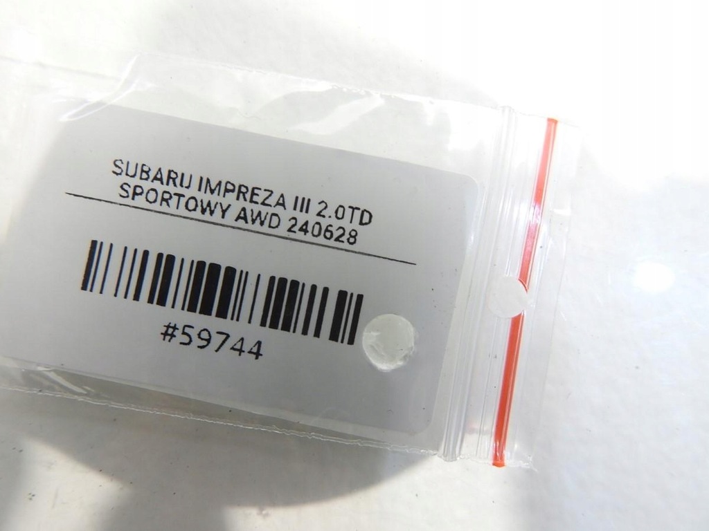 фото №5, Pas ремені безпеки задня subaru impreza iii gh