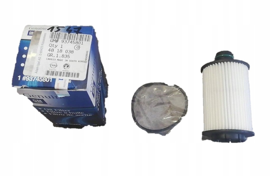 фото №1, Фільтр оливи opel antara 2.2 cdti 93745801 оригінал