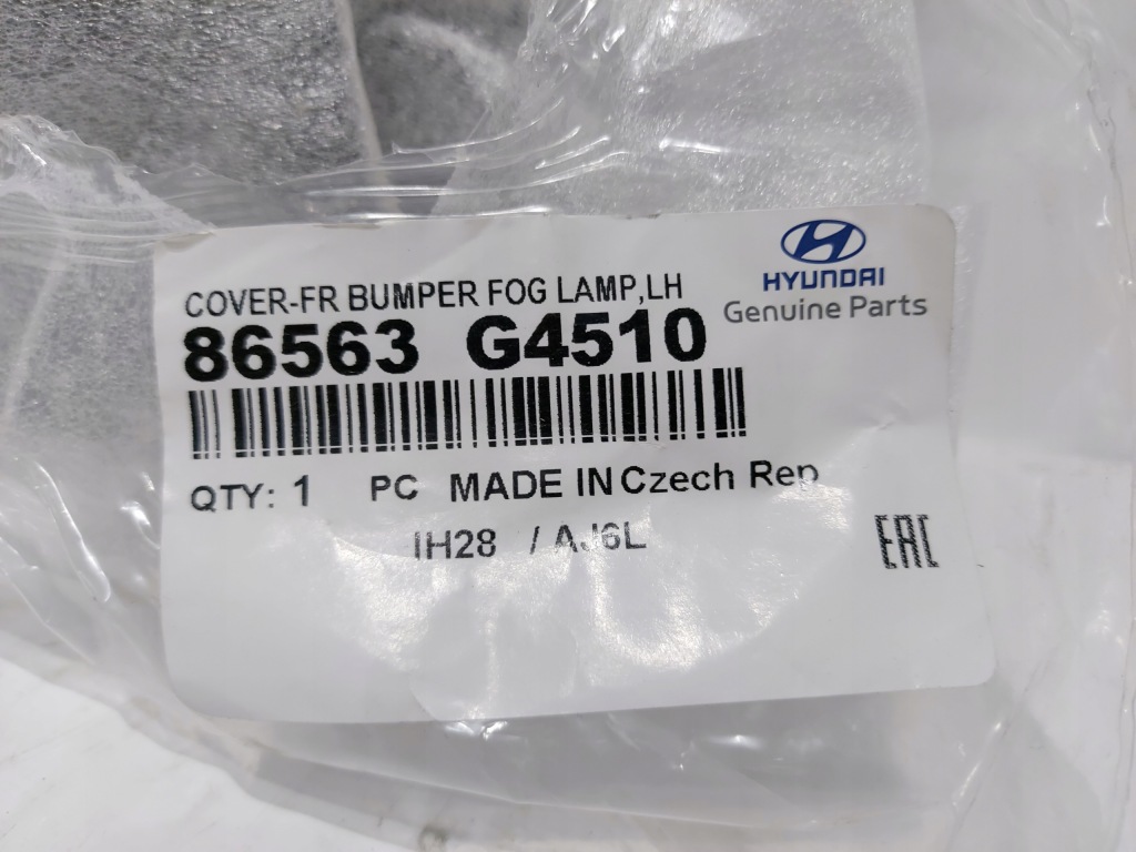 Hyundai i30 3 20- рестайлінг  решітка бампера протитуманної фари ліве перед Ціна