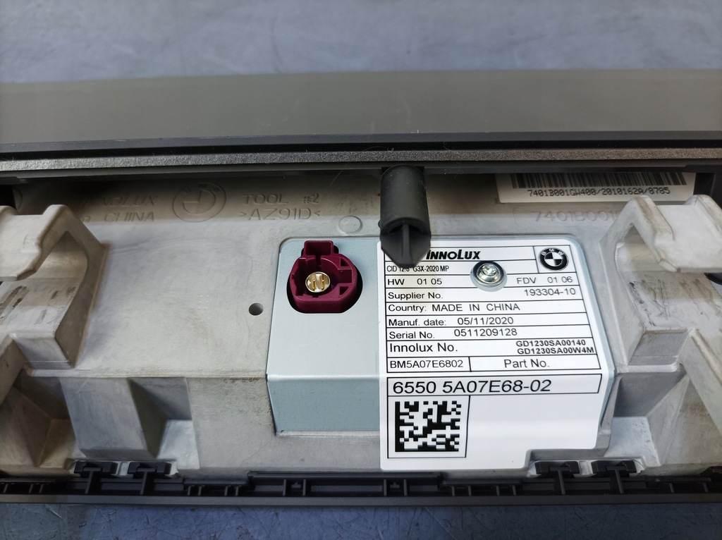 фото №5, Bmw 5 g30 g31 fl дисплей центральный 5a07e68