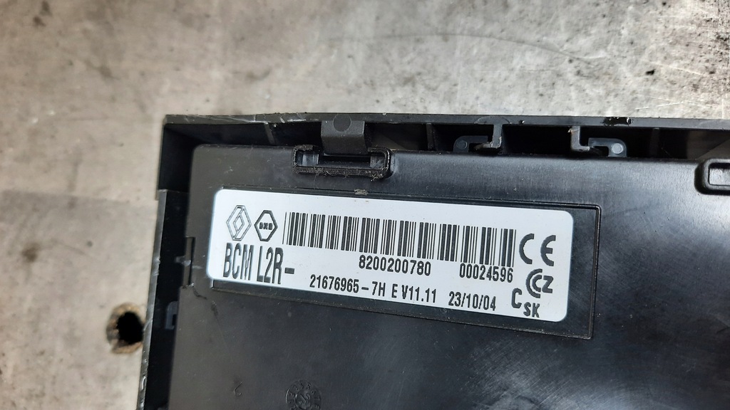 фото №3, Модуль uch renault clio modus 8200200780