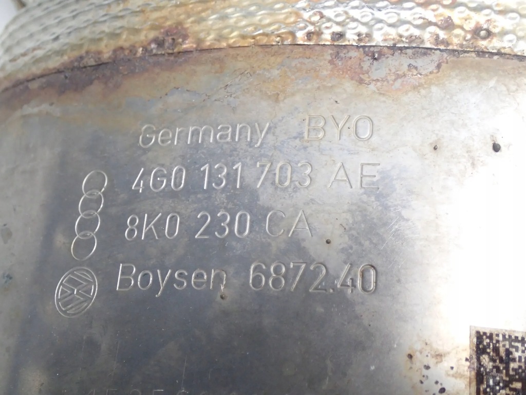 фото №5, ^^ audi a6 c7 2,0 tfsi 4g катализатор 4g0131703ae 8k0230ca 4g0254400g