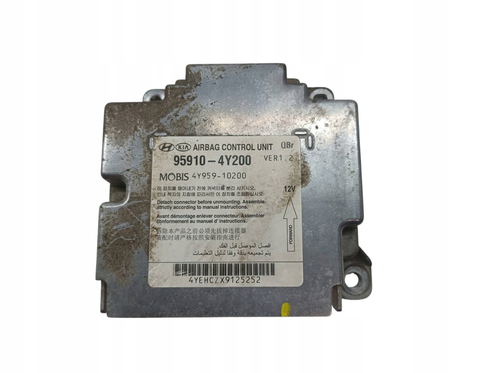 фото №1, Датчик подушка безопасности 95910-4y200 kia rio iii 2011-