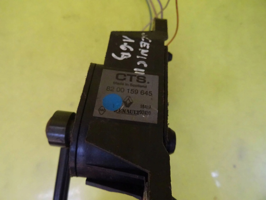 фото №1, Потенциометр газа renault scenic ii - grand 8200159645 nr208