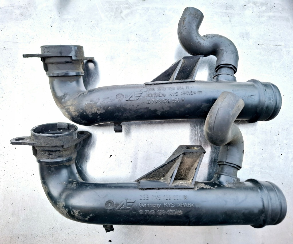 фото №1, Труба всмоктувальна повітрозабірник турбіни шланг інтеркулер 7m3129654m