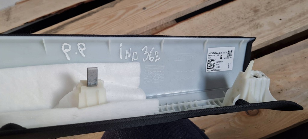 фото №12, Sq8 4m rsq8 q8 захист стійка скло права sline czarna стельовий 4m8867234b