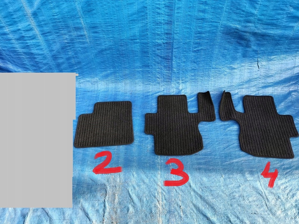 фото №1, Коврик задняя задний оригинал mercedes r-klasa w251 long