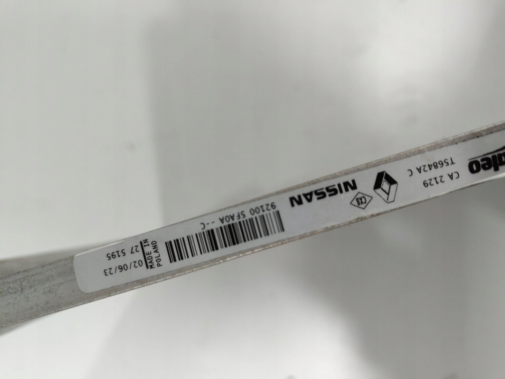 фото №7, Renault clio v captur ii nissan juke f16 радіатор кондиціонера 921005fa0a