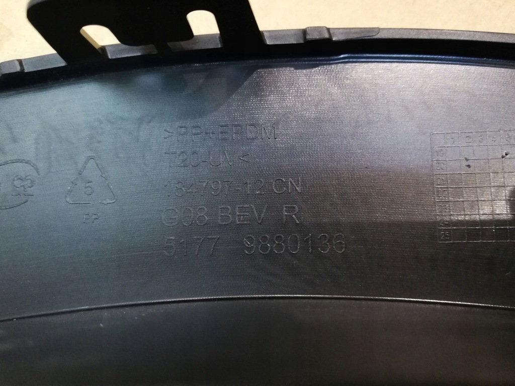 фото №7, Bmw ix3 g08 bev молдинг крила права задня 9880136