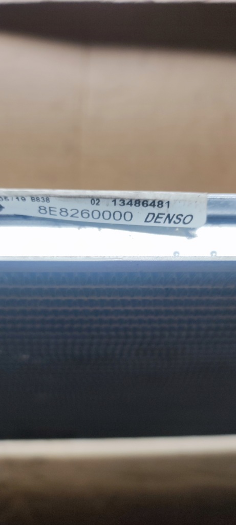 Радиатор воды opel corsa e 15-19 1300368 новая denso с Разборки