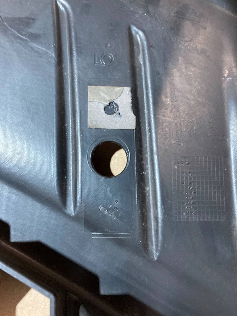 фото №10, Peugeot expert iii 3 нижняя правая решётка бампера передний 1594081x