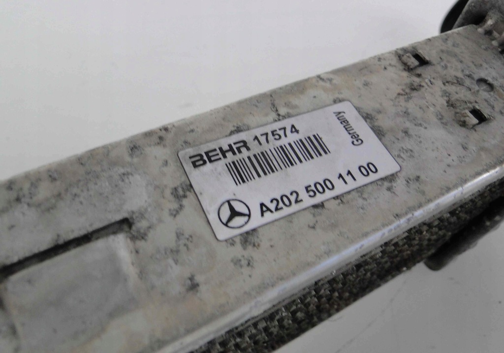 фото №8, Mercedes clk 208 радіатор повітря інтеркулер