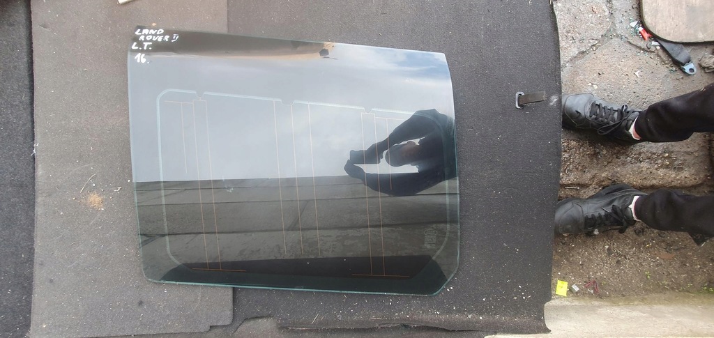 фото №5, Скло кузовна лівий задня land rover discovery iii 2007r