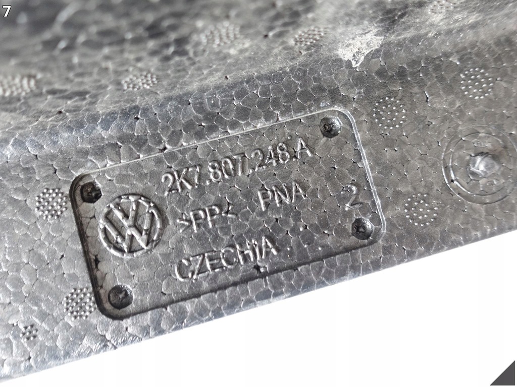 фото №8, Vw caddy iv 2k7 20- абсорбер пена бампер перед балка