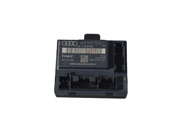 фото №1, Модуль блок керування двері правий перед 4f0959792b audi a6 c6 2.7 tdi