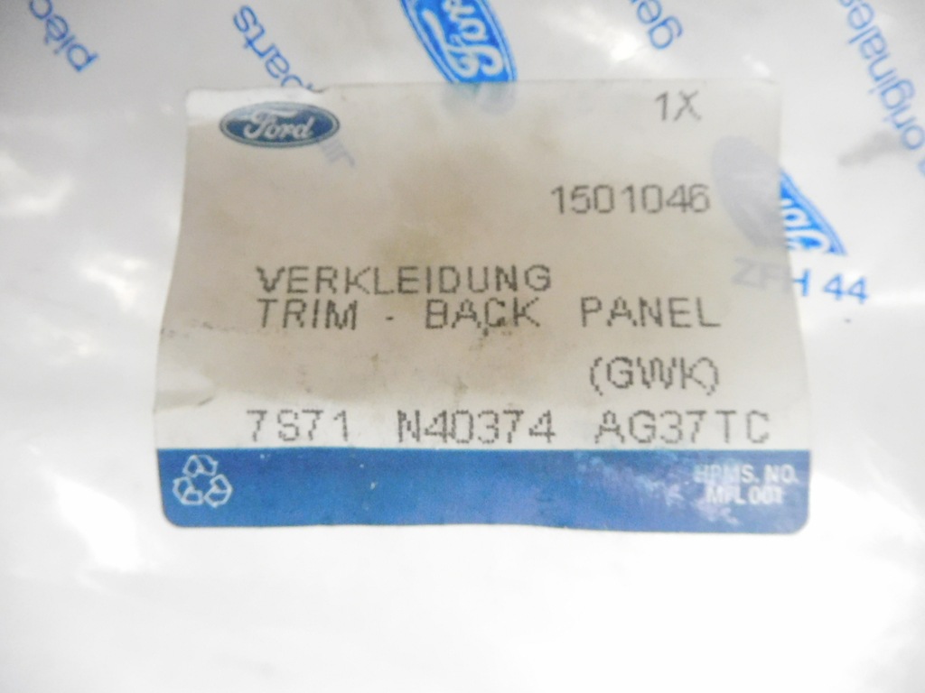 фото №15, Обшивка - pas задній ford mondeo оригінальний номер 1501046