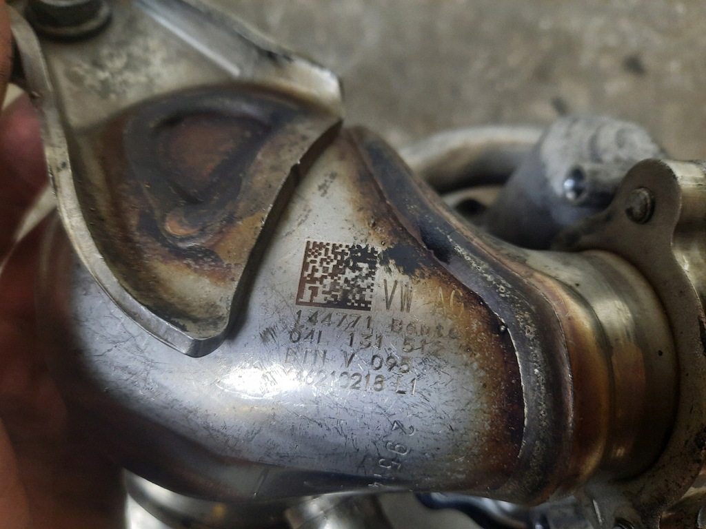 фото №5, Радіатор вихлопних газів egr дросельна заслінка golf vii octavia iii 04l131512