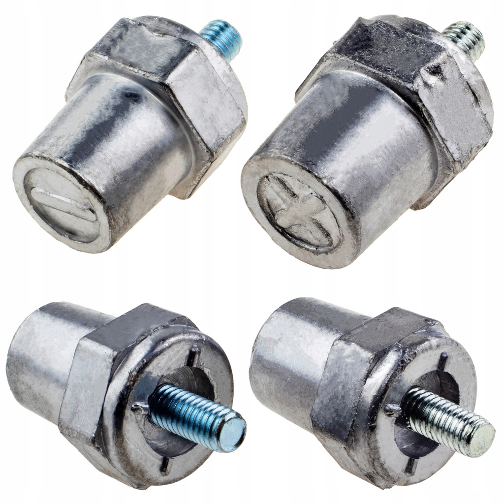фото №1, Болт do аккумулятор блок двигателя клемма адаптер m6 набор 2 штуки