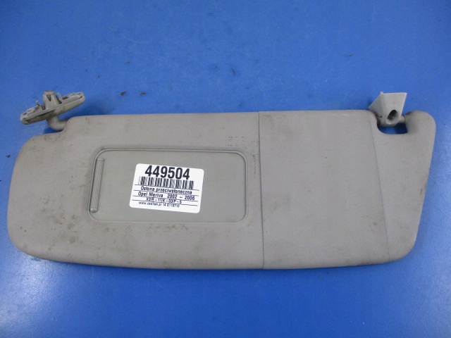 фото №1, Opel meriva a защита солнцезащитная левая+ кронштейн