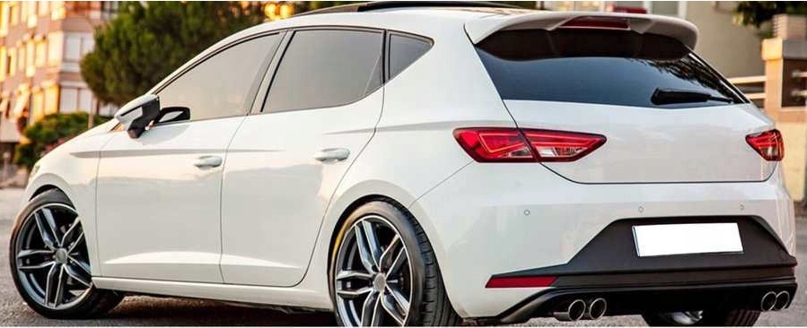 фото №9, Seat leon 3 спойлер спойлер na крышка козырёк чёрный блеск leon 3 5f fr 12-20