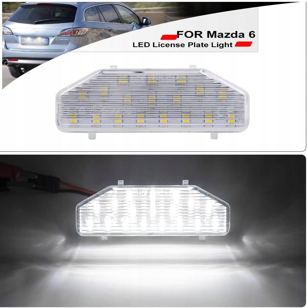 фото №1, Led підсвітка ліхтарі номерного знака mazda 6 gh 2009-2017 gs1d-51-270d