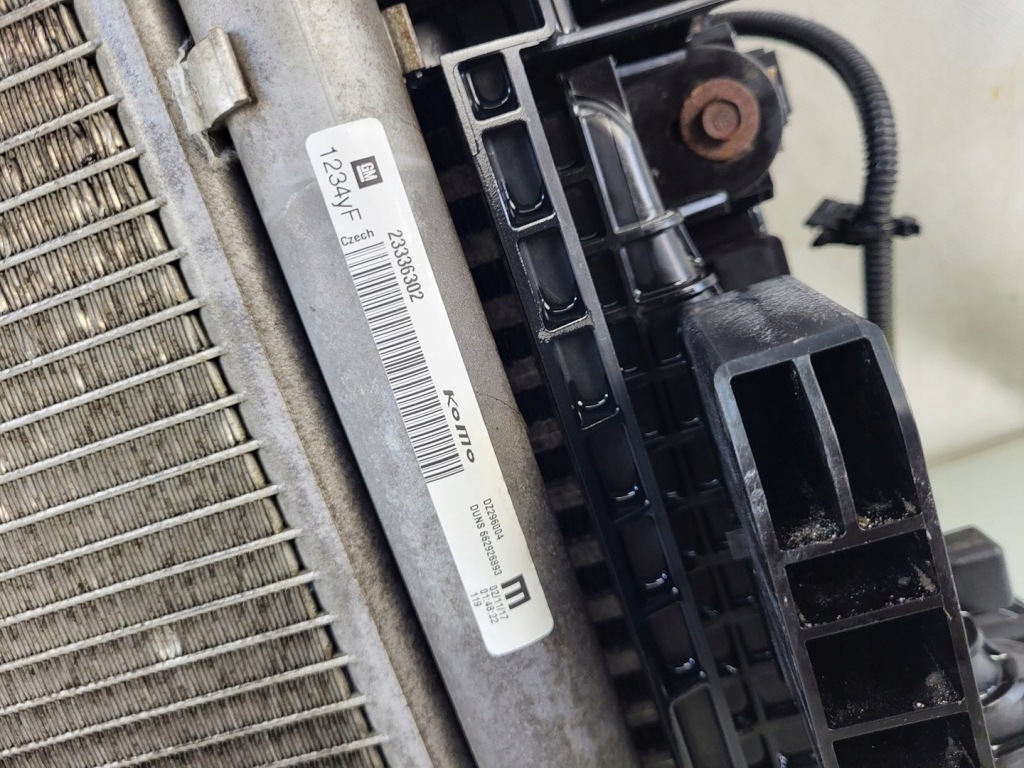 Ремінь перед вентилятор радіатор комплект 2.0 cdti механічна коробка передач opel insignia b Зі Шроту