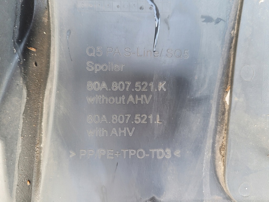 фото №10, Бампер задняя задний audi q5 sq5 80a s-line sline 80a807521k