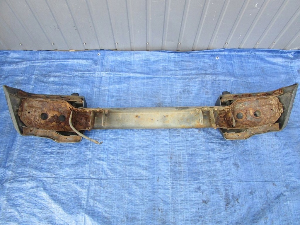 фото №8, Mitsubishi pajero ii 1995 бампер перед + балка