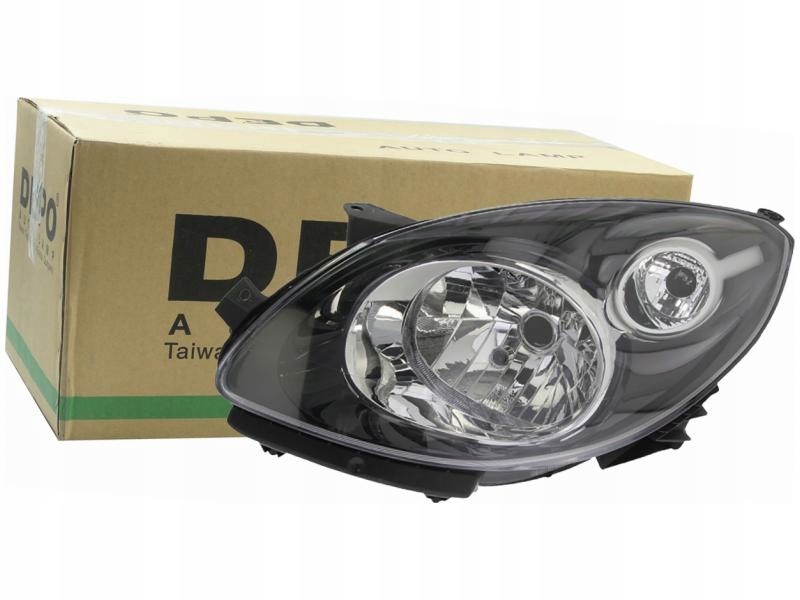 фото №1, Лампа фара левый renault twingo ii 07-14