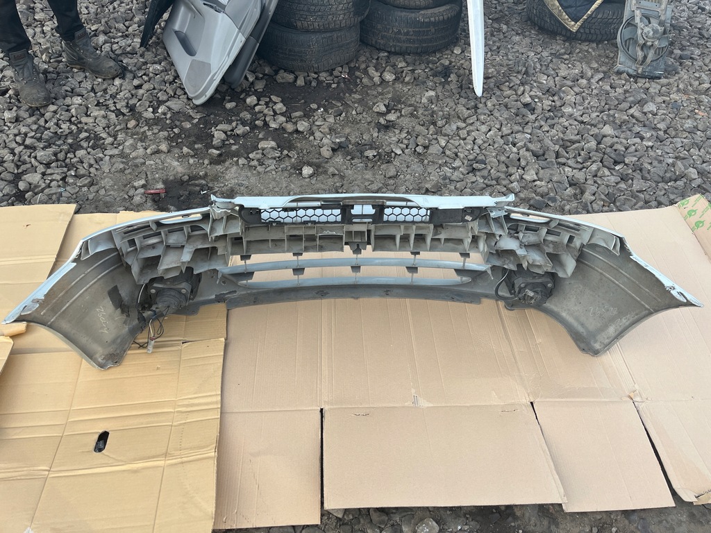 фото №9, Бампер перед renault thalia серебристый mv632 98-01