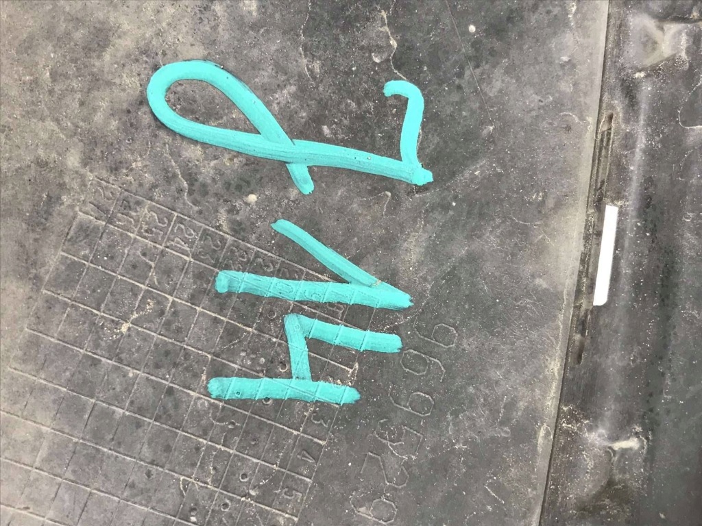 Mercedes w253 glc amg рестайлинг  накладка бампера перед a2538851304 Недорого