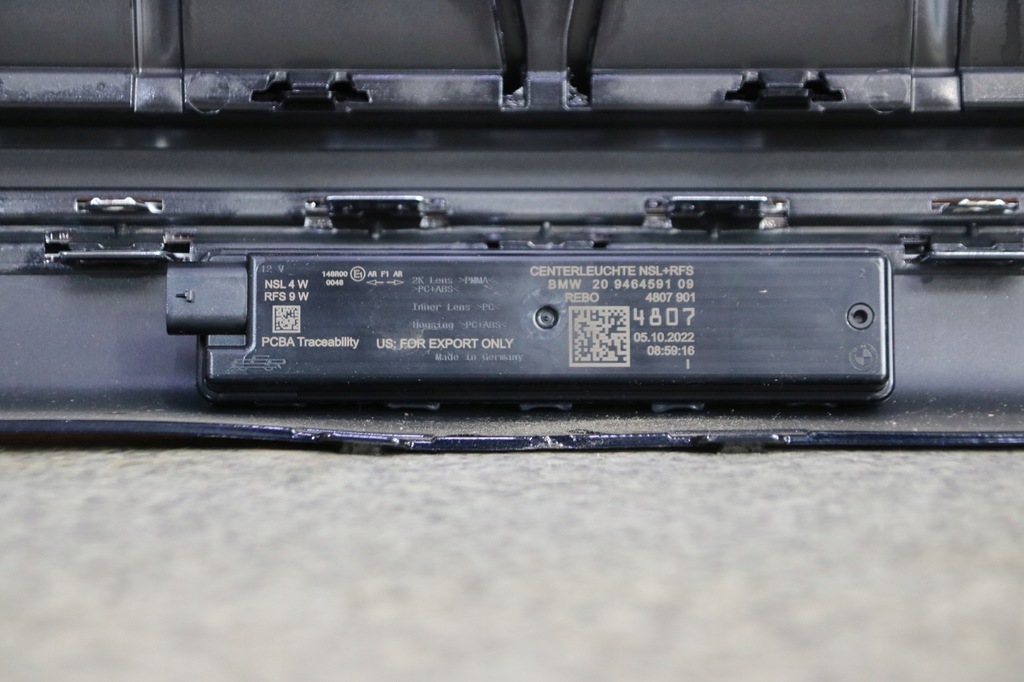 фото №13, Bmw 7 g70 бампер задня задній 6xpdc колір 416