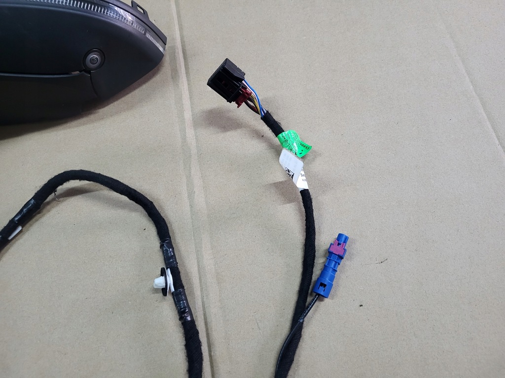 фото №7, Audi a-6 a6 c-8 c8 зеркало левая 12 pin камера