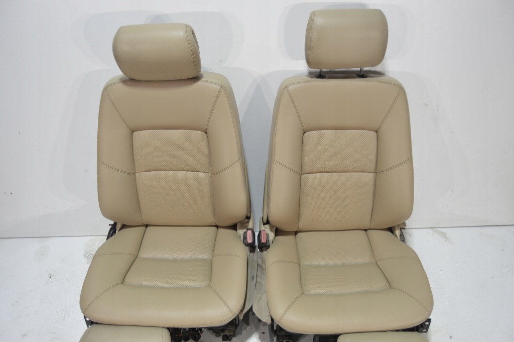 фото №7, Сидіння заднє сидіння бежеві шкіра mercedes w140 coupe c140 cl