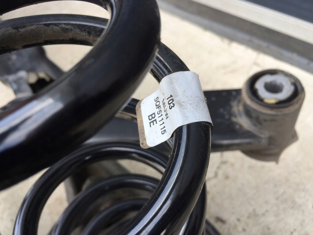 фото №11, Seat tarraco vw 2020 oś задня балка підвіска kpl.