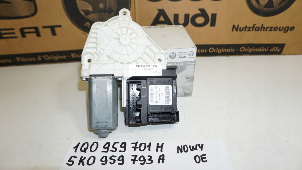 фото №1, Моторчик підйомника скло лівий перед vw scirocco