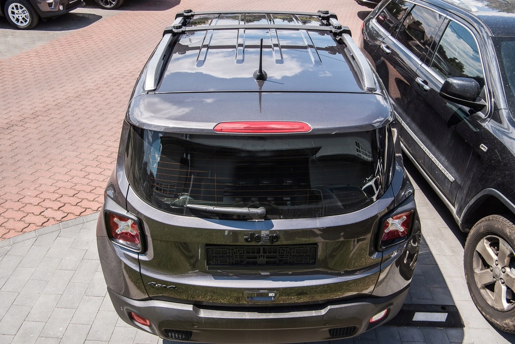 фото №4, Jeep renegade рейлінги дахові 2015+ сріблястий