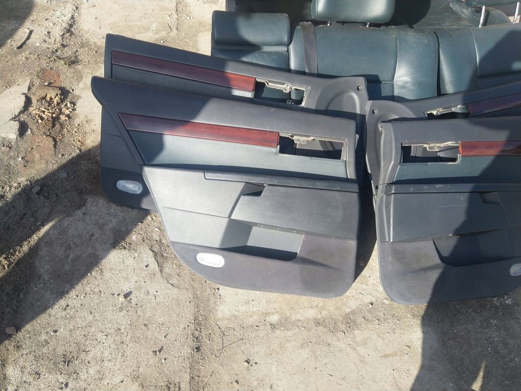 фото №9, Сиденья сиденье opel omega зелёный. кожа kombi