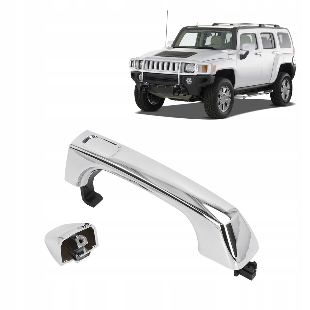 фото №7, Ручка наружная хром hummer h3 оригинальный номер 15296932