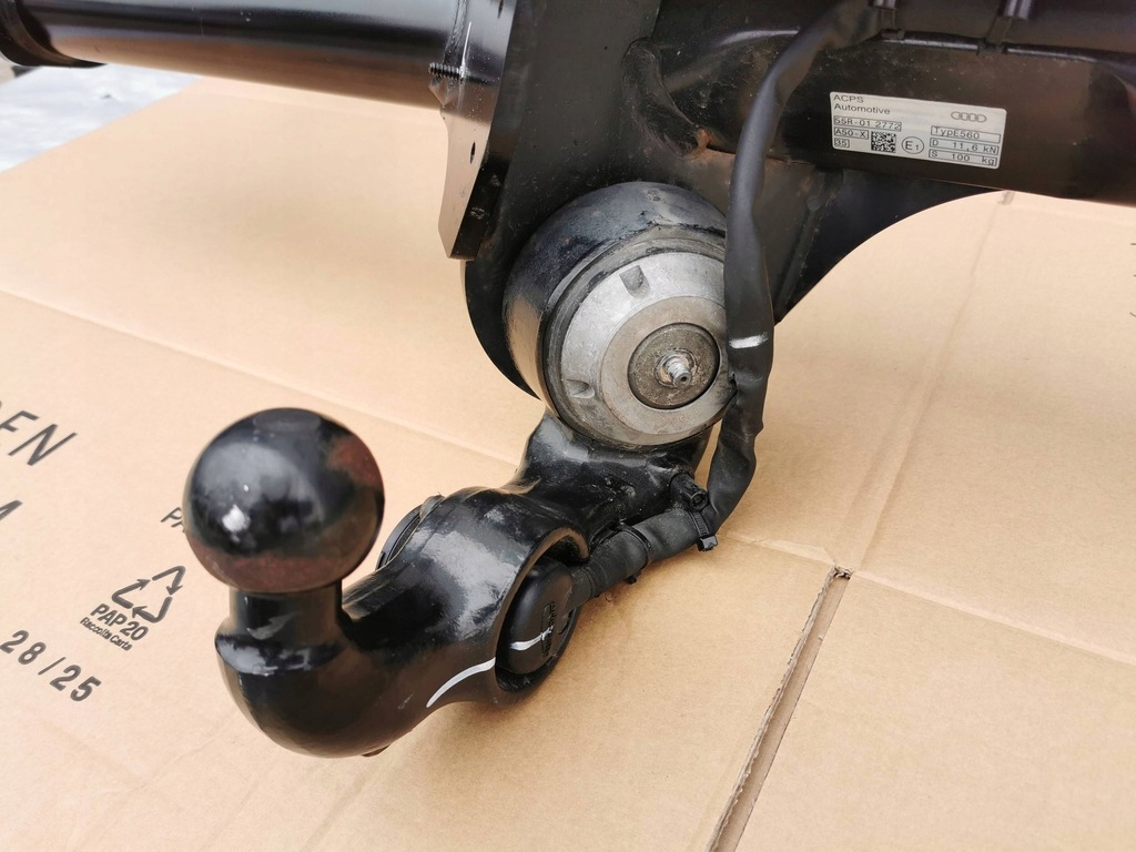 фото №6, Audi q5 ii 80a 16- hak буксировочный oris жгут 80a800495l